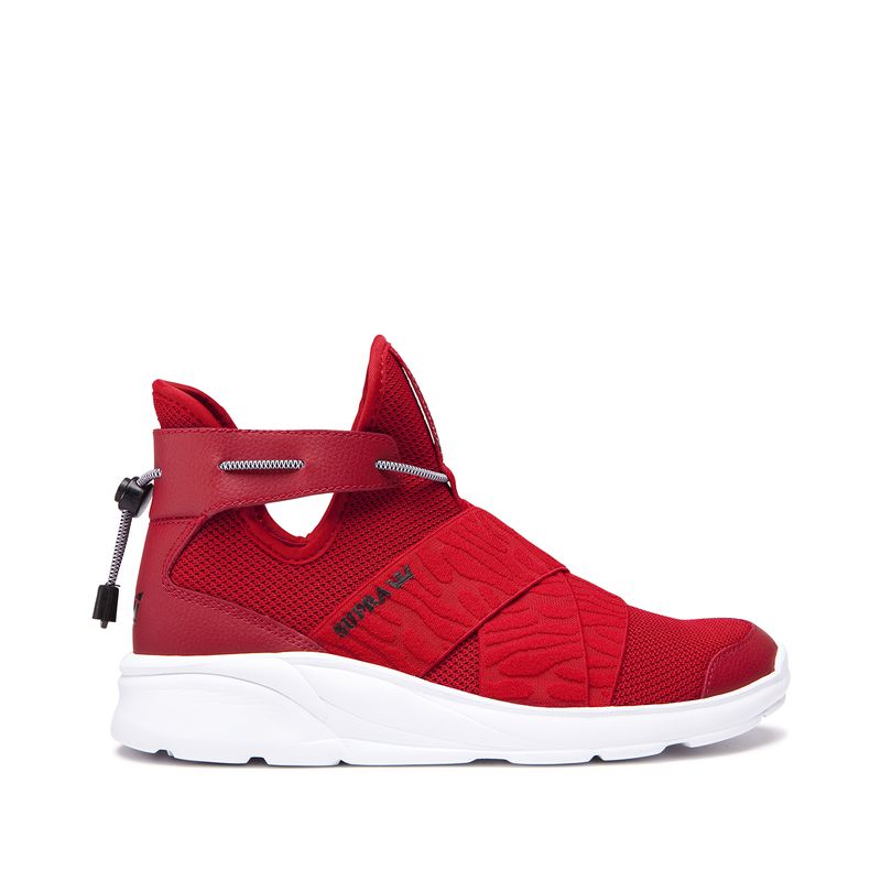 Supra Anevay Turnschuhe Damen - Rot DWV63567